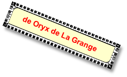 de Oryx de La Grange